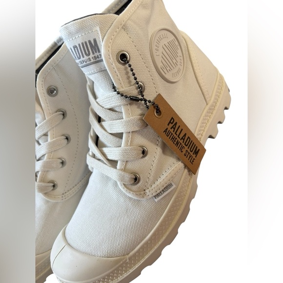 Palladium PAMPA HI White Canvas High-Tops - Picture 6 of 7